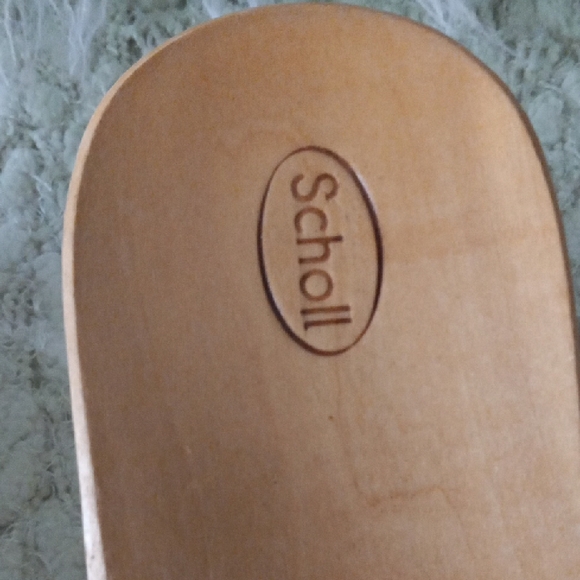 Scholl Pink Women's Slide Sandals Vintage Size 9 - Picture 3 of 6